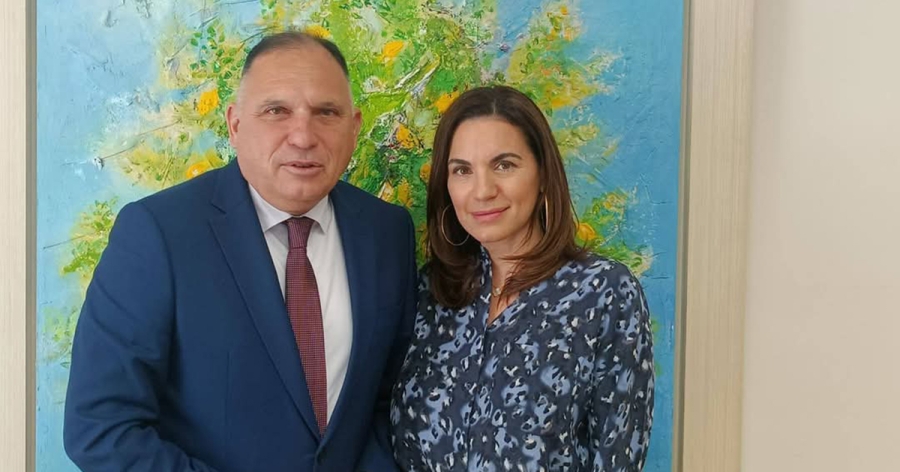Στην Υπουργό Πολιτισμού για τη Λακωνία ο Νεοκλής Κρητικός
