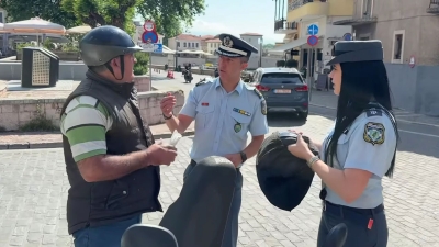 Πελοπόννησος | Σαρωτικοί έλεγχοι για την μη χρήση κράνους