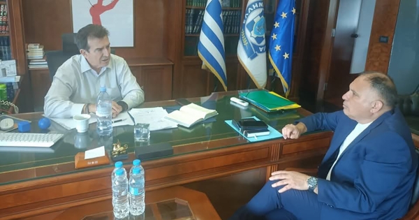 Στον Υπουργό Προστασίας του Πολίτη ο Νεοκλής Κρητικός