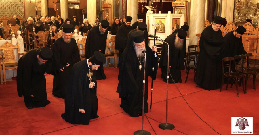 Ο Ε΄ Κατανυκτικός Εσπερινός στον Ι.Ν. Οσίου Νίκωνος