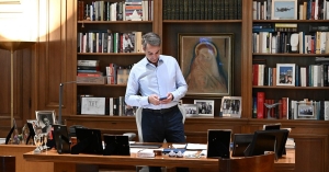 Επιστρέφει στην Αθήνα ο Κυριάκος Μητσοτάκης λόγω των πυρκαγιών