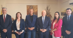 Συνάντηση του Δημάρχου Σπάρτης με τον Πρόεδρο του Δ.Σ. και στελέχη της Τράπεζας Eurobank