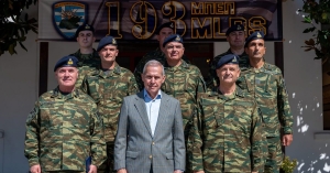Επίσκεψη Θ. Δαβάκη στην 193 ΜΠΕΠ και στην έδρα της XX ΤΘΜ της περιοχής ευθύνης της ΑΣΔΙΘ