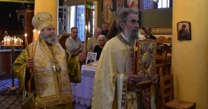 Ο Μητροπολίτης Μάνης κ. Χρυσόστομος Γ' στην Αρχαία Πέφνο