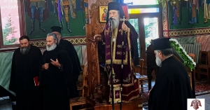 Προηγιασμένη Αρχιερατική Θεία Λειτουργία στον Κάμπο Βοιών