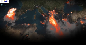 Meteo: Ελλάδα και Ισπανία οι πιο επιβαρυμένες σε ποιότητα αέρα το φετινό καλοκαίρι λόγω των πυρκαγιών