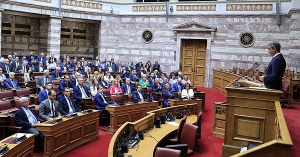 Κ. Μητσοτάκης στους βουλευτές της ΝΔ: Όλοι πρέπει να αναδεικνύουμε την πρόοδο που γίνεται σε όλους τους τομείς διακυβέρνησης