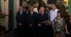 Ο Περιφερειάρχης Πελοποννήσου στις εορταστικές εκδηλώσεις της Κυπαρισσίας