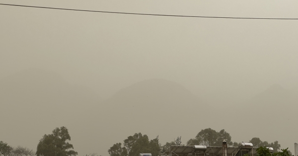 «Χάθηκε» ο Ταϋγέτος από την αφρικάνικη σκόνη
