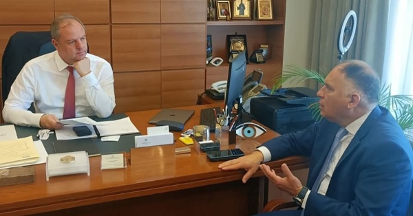 Στο ΥΠ.Α.Α.Τ. ο Νεοκλής Κρητικός