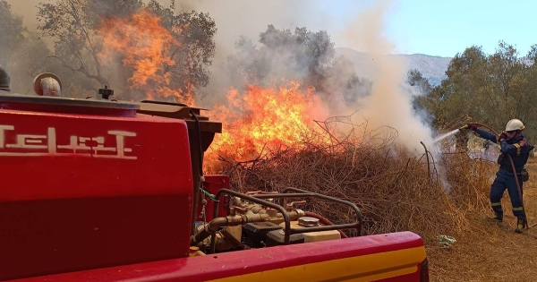 Από σοβαρή αμέλεια άλλη μια ιδιαίτερα απειλητική φωτιά στο Λευκόχωμα