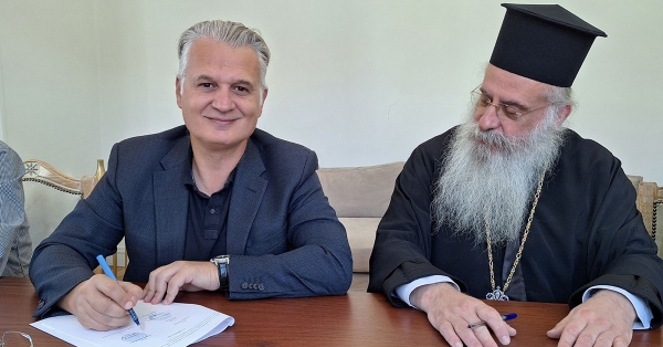 Υπογραφή Προγραμματικής Σύμβασης για την Αποκατάσταση του Ι. Ν. Αποστόλων Πέτρου και Παύλου στον Άγιο Πέτρο Κυνουρίας
