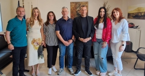 Συνάντηση του Δημάρχου Σπάρτης με μέλη του Προεδρείου του Συλλόγου Αποδήμων &amp; Επαναπατρισθέντων Λακώνων «Ο Λεωνίδας»