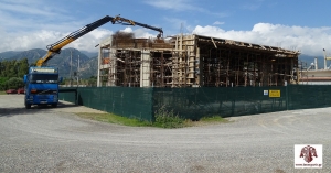 Με γοργούς ρυθμούς προχωρούν οι εργασίες για το κτίριο των Σχολών Βυζαντινής Μουσικής και Αγιογραφίας