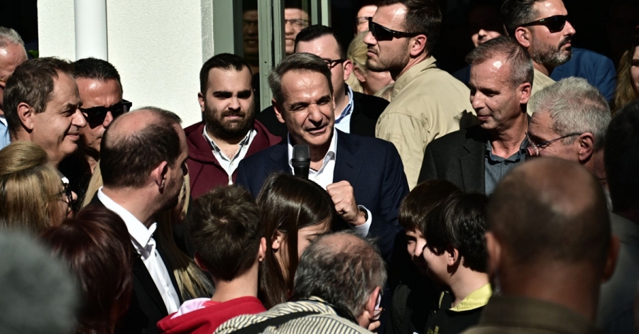 Μητσοτάκης από Ελευσίνα: Από τις αρχές Ιανουαρίου οι αυξήσεις στους πραγματικούς μισθούς