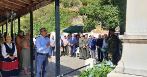 Ο Αντιδήμαρχος Σπάρτης, Άγγελος Αντωνάκος, στις επετειακές εκδηλώσεις της Μάχης του Πολυαράβου