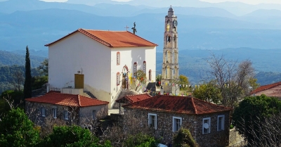 Πανηγυρική Αρχιερατική Θεία Λειτουργία στον Ι.Ν. Αγίων Θεοδώρων Τρύπης