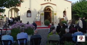 Ο πρώτος πανηγυρικός Αρχιερατικός Εσπερινός στον νέοδμητο Ιερό Ναό του Αγίου Ανανία (video)