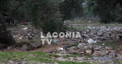 Παρατείνεται η κήρυξη έκτακτης ανάγκης στον Δήμο Ευρώτα για τις ζημιές από τις πλημμύρες