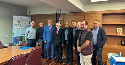 Συνάντηση Γιάννη Ανδριανού με Προέδρους Επιμελητηρίων και εκπροσώπους παραγωγικών φορέων της Πελοποννήσου