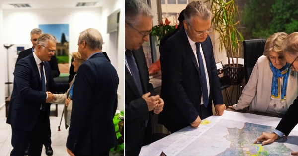 Την Ευρωπαία Επίτροπο Συνοχής και Μεταρρυθμίσεων Elisa Ferreira υποδέχτηκε στη Μεγαλόπολη ο Δημήτρης Πτωχός