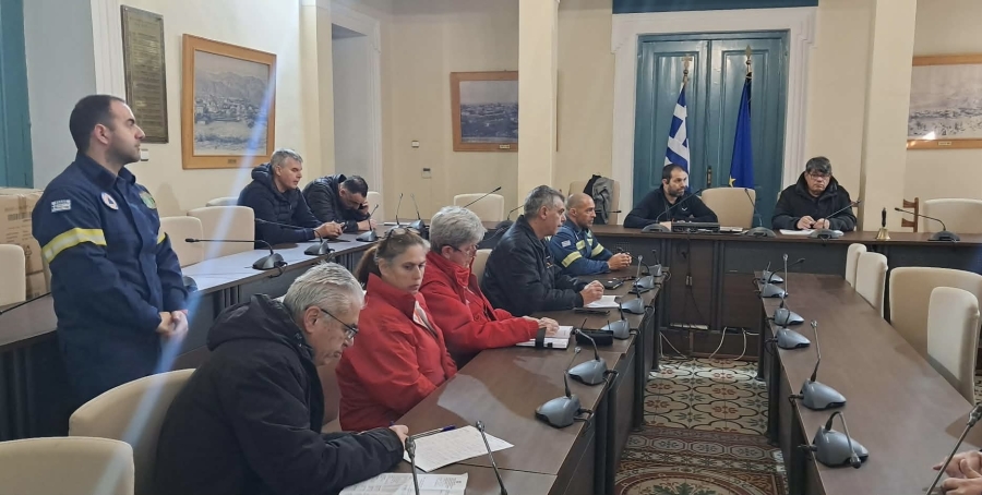 Συνεδρίαση του Τοπικού Επιχειρησιακού Συντονιστικού Οργάνου Πολιτικής Προστασίας του Δήμου Σπάρτης ενόψει της νέας Αντιπυρικής Περιόδου