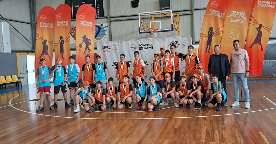 Διασκέδαση και παιχνίδι στο «3X3 Schools» του Δήμου Σπάρτης και της Ελληνικής Ομοσπονδίας Καλαθοσφαίρισης