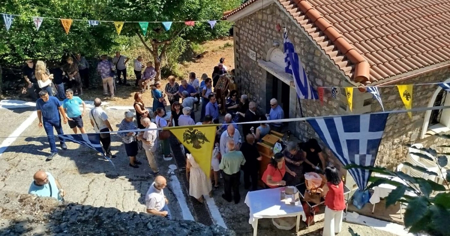 Γεωργίτσι: Αρχιερατική Θ. Λειτουργία και επιμνημόσυνη δέηση για τον Γέροντα Ευσέβιο Γιαννακάκη