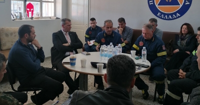 Άμεση και καθοριστική η παρέμβαση της Πολιτικής Προστασίας Δήμου Σπάρτης στην πυρκαγιά στο Εργοστάσιο Κ. Χατζέλης Α.Ε.