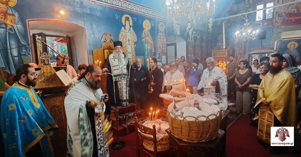 Πανηγυρικός Αρχιερατικός Εσπερινός στον Ι.Ν. Αγίας Σοφίας στα Φούτια Μονεμβασίας