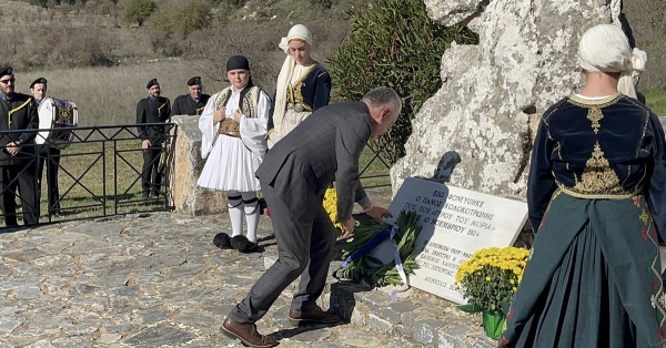 Τιμή στον Πάνο Κολοκοτρώνη στην ΤΚ Θάνα του Δήμου Τρίπολης