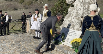 Τιμή στον Πάνο Κολοκοτρώνη στην ΤΚ Θάνα του Δήμου Τρίπολης