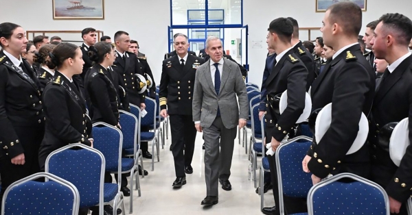 Ο Θ. Δαβάκης στην επετειακή εκδήλωση για τα 180 χρόνια από την ίδρυση της Σχολής Ναυτικών Δοκίμων