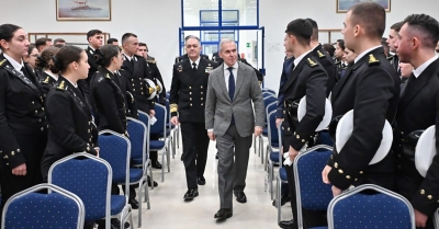 Ο Θ. Δαβάκης στην επετειακή εκδήλωση για τα 180 χρόνια από την ίδρυση της Σχολής Ναυτικών Δοκίμων