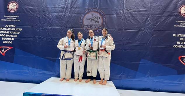 Η Κατερίνα Κοντάκου από τον ΑΣ Μονεμβασίας χρυσή πρωταθλήτρια στο Πανελλήνιο Πρωτάθλημα Ju-Jitsu