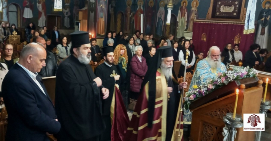 Οι Γ΄ Χαιρετισμοί προς την Υπεραγία Θεοτόκο στη Σκάλα