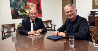 Ανάπτυξη και χρηματοδοτήσεις στο επίκεντρο της συνάντησης του Δ. Πτωχού με τον Αν. Υπουργό Ν. Παπαθανάση