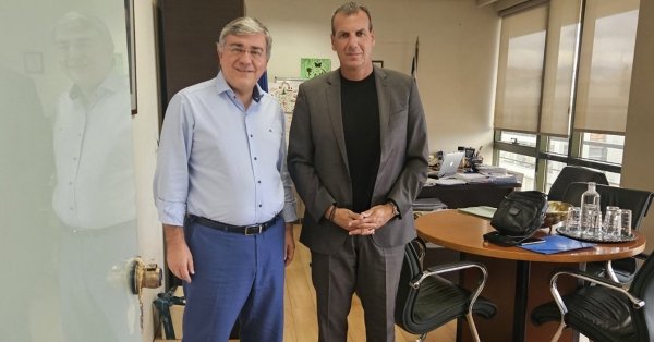 Συνάντηση του Δημάρχου Σπάρτης με τον Γ.Γ. Συντονισμού Διαχείρισης Αποβλήτων του ΥΠΕΝ