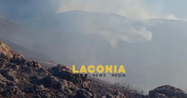 Υπό έλεγχο η πυρκαγιά στο Δρυμώνα Κυθήρων