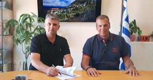 Υπογραφή σύμβασης για την υλοποίηση του έργου «Οδοποιία και Τεχνικά Έργα Δ.Ε. Μυστρά»