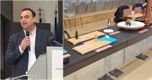 Στην εκδήλωση παρουσίασης των Προγραμμάτων Σχολικών Δραστηριοτήτων ο Θεόδωρος Βερούτης