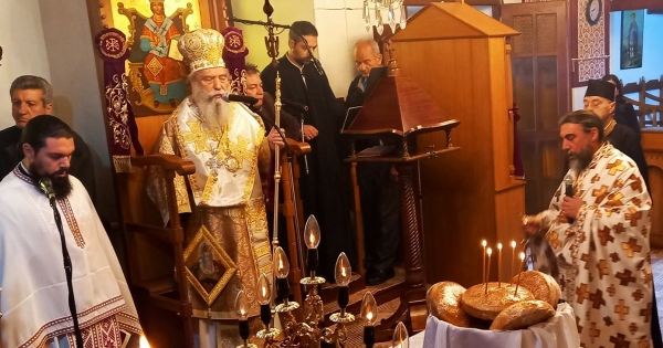 Πανηγυρική Αρχιερατική Θεία Λειτουργία στην Βάρσοβα