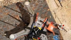 Καταρρίφθηκε drone που μετέφερε κινητά τηλέφωνα στις Φυλακές Τρικάλων