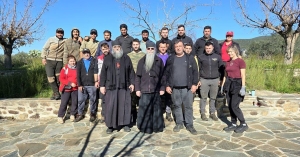 Στο πλευρό της Μονής Αγίων Τεσσαράκοντα οι νέοι του Γερακίου