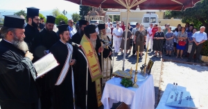 Θεμελιώθηκε από τον Σεβ. Μητροπολίτη κ. Ευστάθιο η νέα πτέρυγα του Ασύλου Ανιάτων Σπάρτης