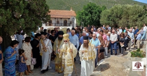 Αρχιερατική Θεία Λειτουργία στην Ι.Μ. Ιέρακος