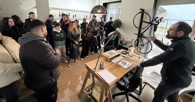 Επίσκεψη των UniStart Hubs Σπάρτης στο δημιουργικό γραφείο Drunk Design στην Τρίπολη