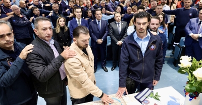 ΕΚΑΒ: Ορκίστηκαν 158 νέοι διασώστες – πληρώματα ασθενοφόρων