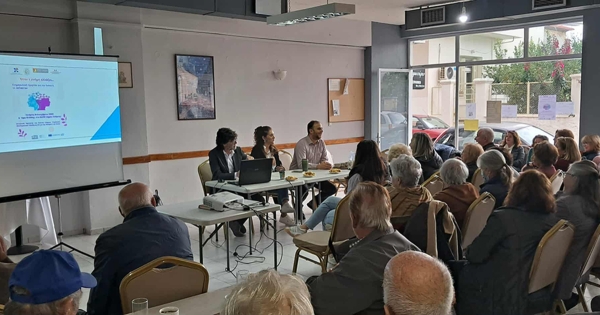 Ημερίδα για την Άνοια και το Alzheimer στο ΚΑΠΗ Σπάρτης