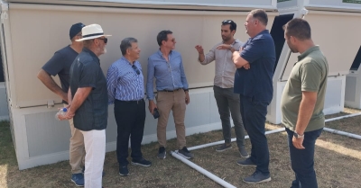 Προχωρά η αναβάθμιση του Σταδίου Καλαμάτας – Παραλήφθηκαν το νέο στέγαστρο και τα δημοσιογραφικά θεωρεία